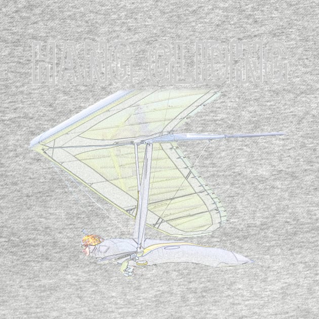 Hang Gliding Color Sketch by norules